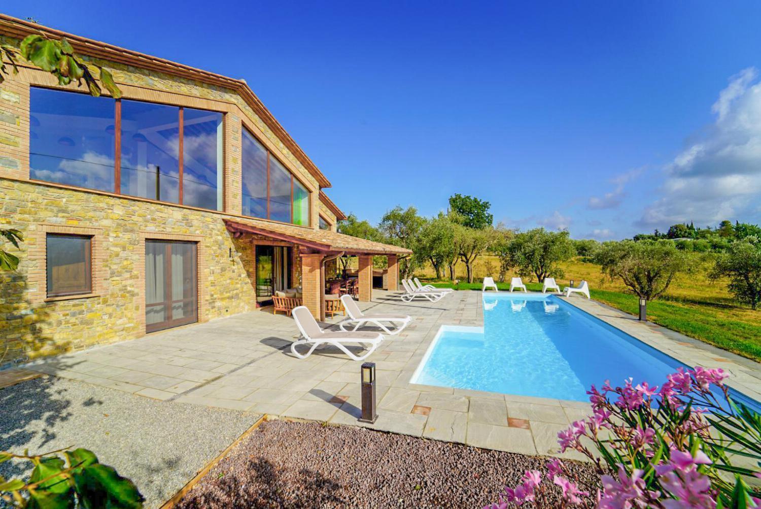 Villa Il Girasole Parrano Exterior foto